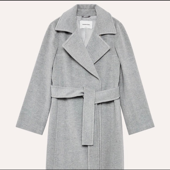 Babaton Robbie Wool Cashmere Coat - Picture 4 of 4